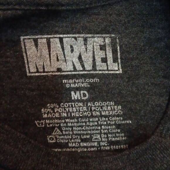 Deadpool Marvel Tee Medium Unisex - Picture 3 of 4